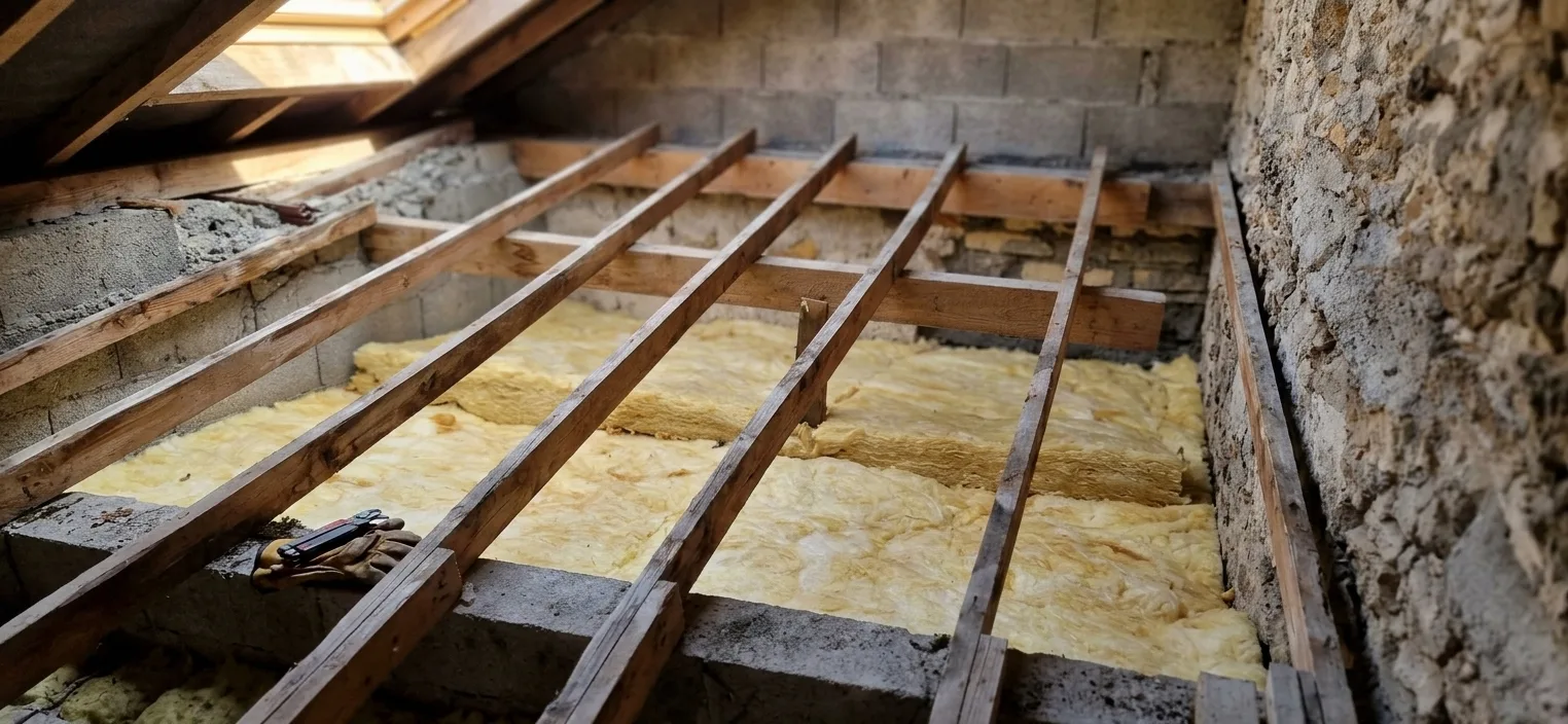 Isolation de toiture à Bussy-Saint-Georges