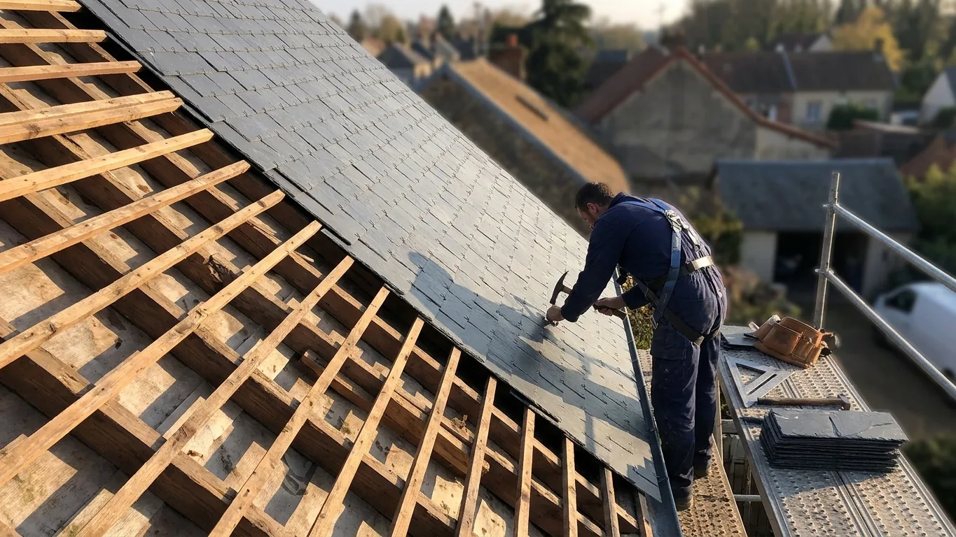 Réfection complète de toiture à Bussy-Saint-Georges
